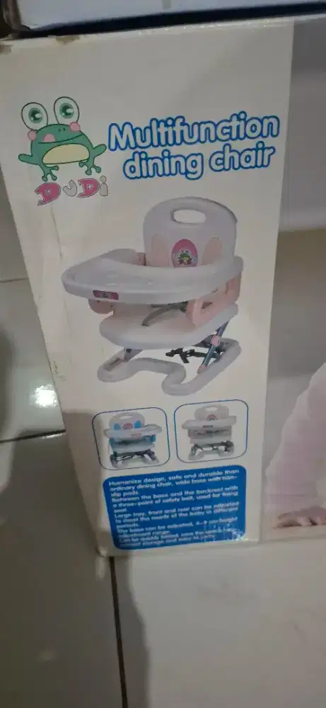 Baby chair pendek atau bisa taruh di kursi makan