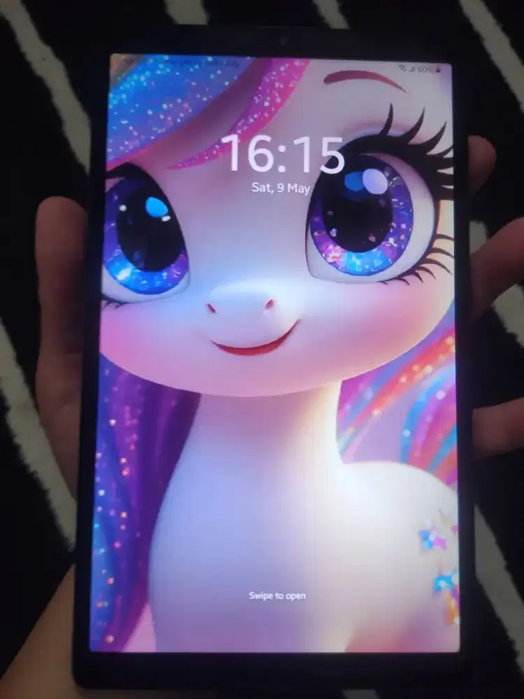 Jual Tab Samsung A7 Lite Ex. Sein 90% Mulus
