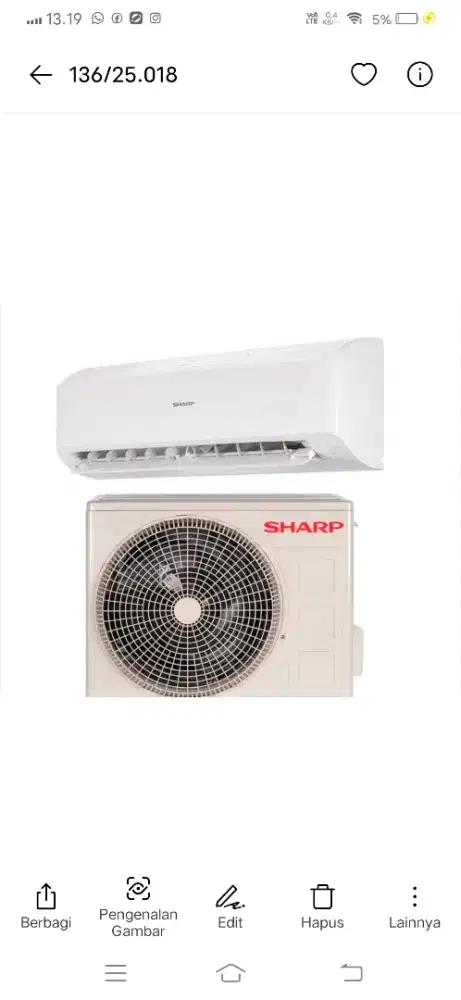 AC Sharp 1/2 pk
