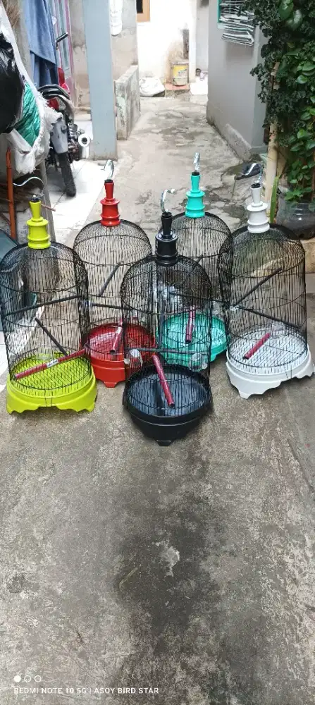 Kandang lovebird pvc baru