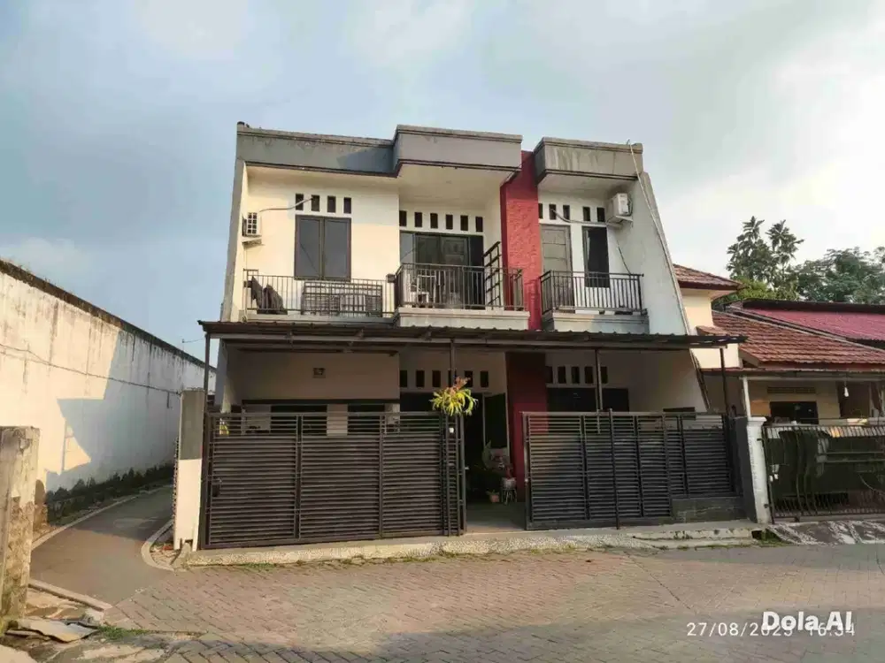 Dijual rumah dua lantai nuansa asri laladon ciomas bogor