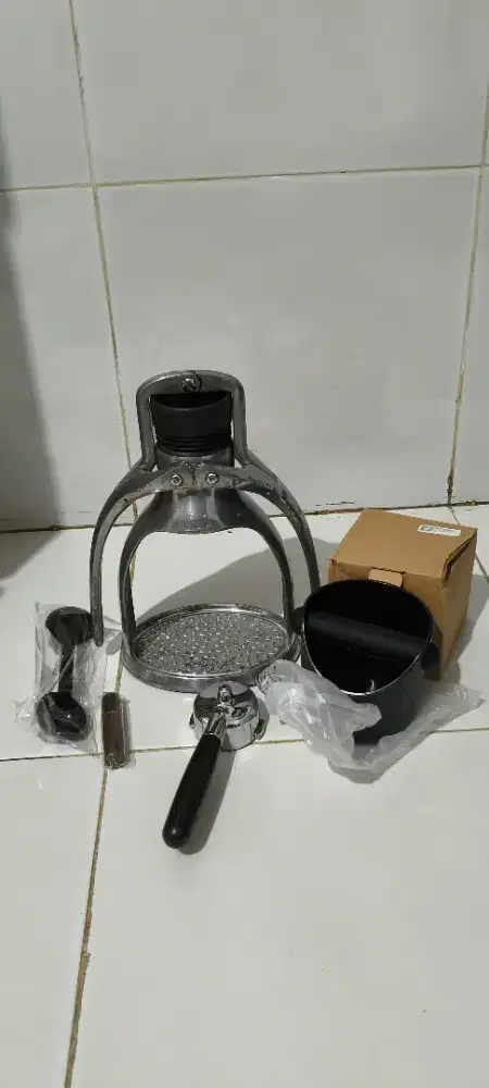 Mesin Alat Kopi Espresso Manual Brew Siap Pakai Rok Presso Rokpresso