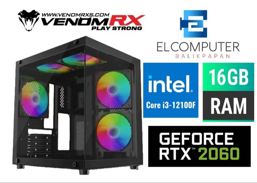CPU GAMING INTEL CORE i3 GEN12 - VGA RTX 2060 - RAM DDR4 16GB