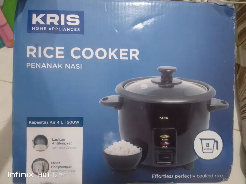 RiceCooker 1.5L 500W merk Kris