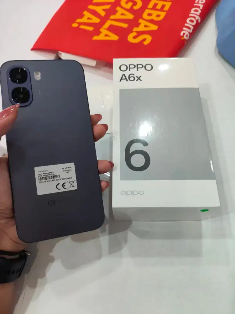 NEW OPPO A6x GARANSI RESMI | CICILAN RINGAN BUNGA 0% TANPA DP