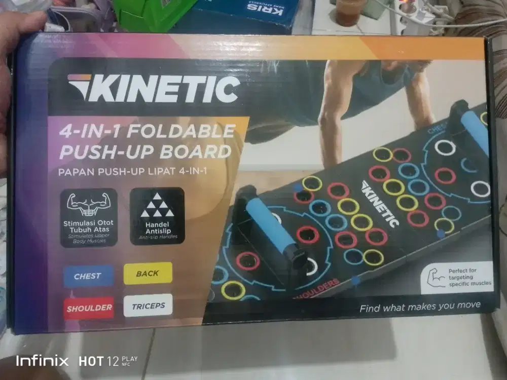 Papan Push-up 4in1 foldable merk Kinetic