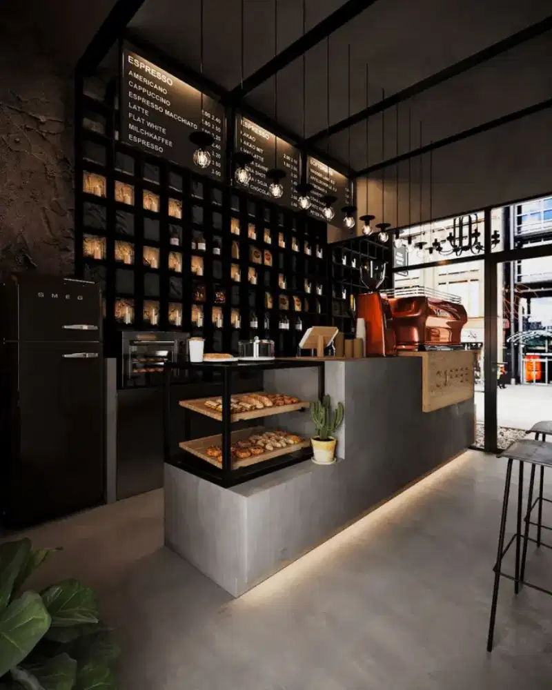 Meja Barista Meja CoffeeShop Meja Cashier Meja Kasir Meja Kedai Kopi