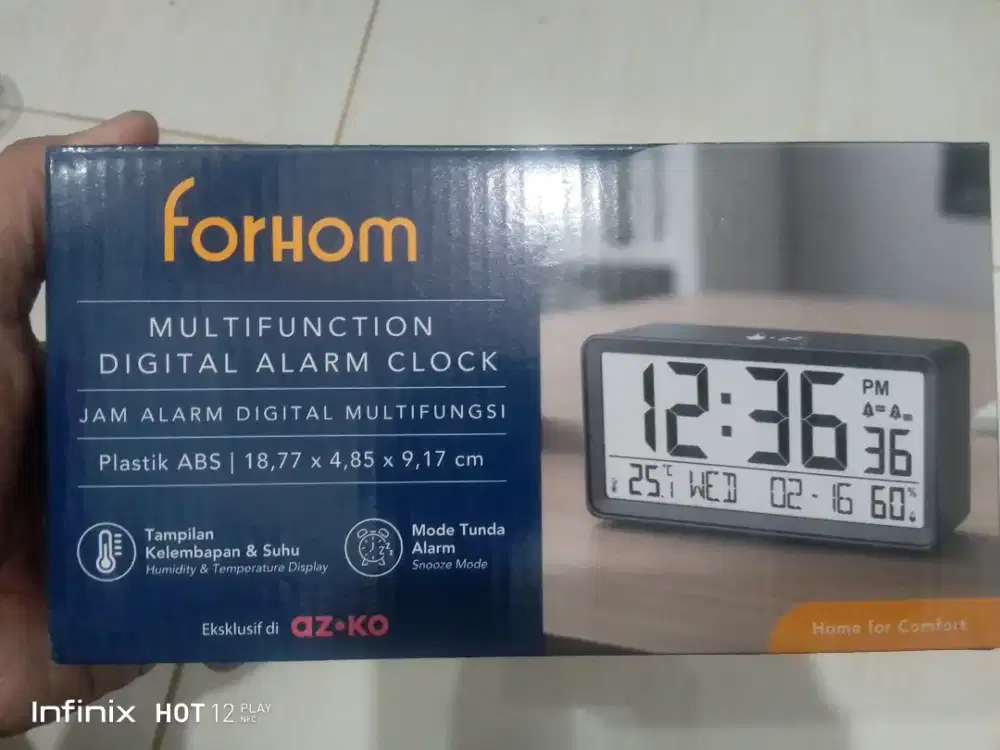 Jam Meja Digital merk Forhom