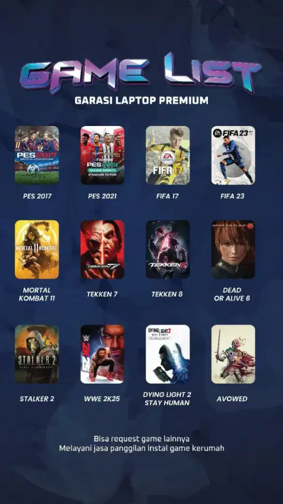 INSTAL GAME & PC TERLENGKAP BANDUNG TIMUR