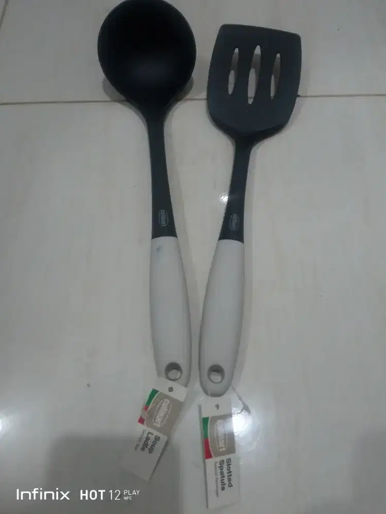 Spatula dan Sendok Sup Nylon merk Culinart