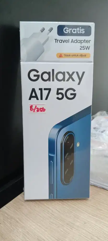 Samsung A17 5G free adaptor,ram 8gb Rom 256gb