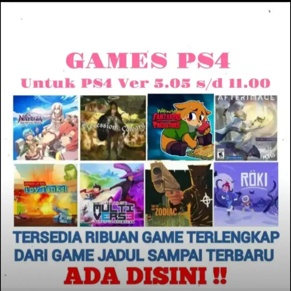GAME PS4 KEKINIAN Terjangkau Murah Meriah