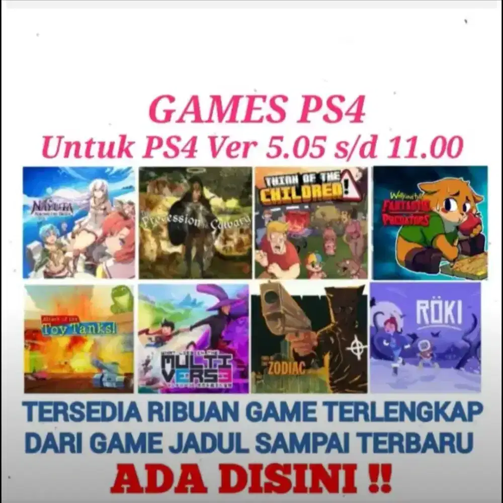 GAME PS4 KEKINIAN Terjangkau Mrh Meriah