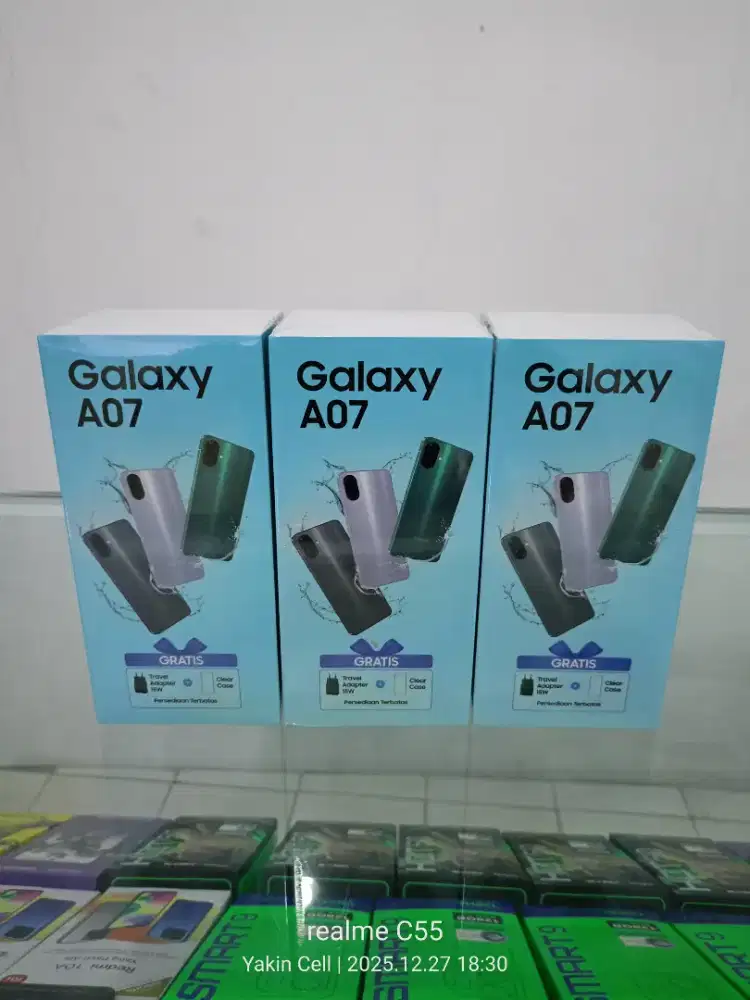 Samsung A07 4/64 GB Camera 50 MP Helio G99 Garansi Resmi