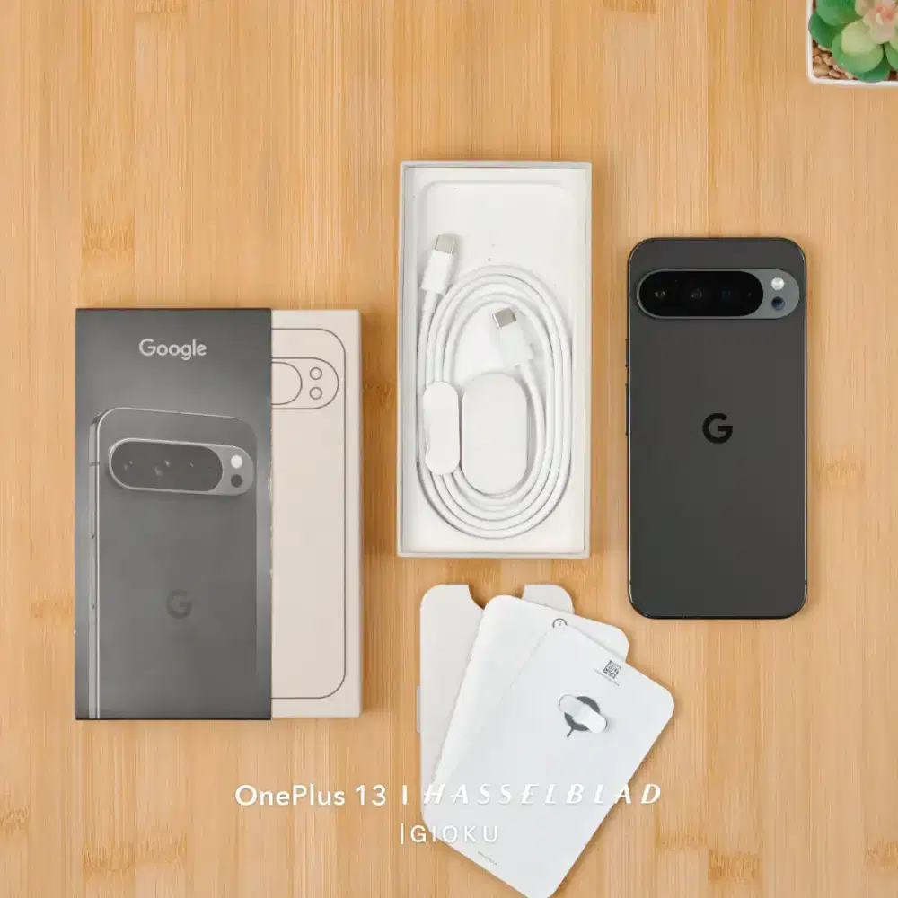 Google Pixel 9 Pro XL 5G 16/512GB Fullset original, IMEI terdaftar