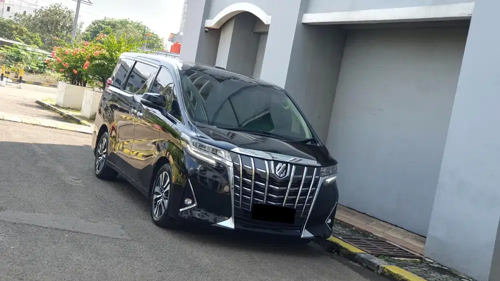 [ ANTIK LOW KM ] Toyota Alphard 2.5 G Pilot Seat AT Hitam 2018/2019