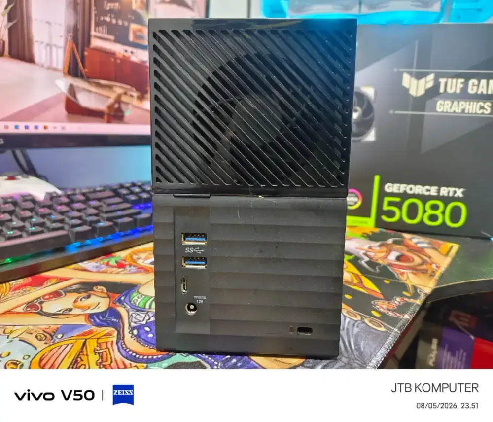 HDD WD MYBOOK DUO 20TB - EKSTERNAL HARDISK HARDDISK - TYPE-C - USB 3.0