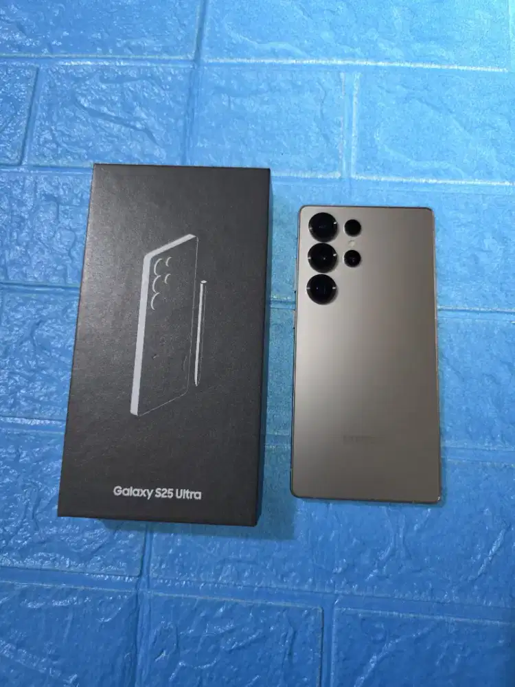Samsung S25 Ultra 5G GRAY SEIN 12/512gb Mulus Terawat