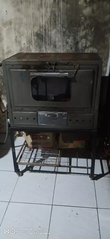 Mesin oven gas roti