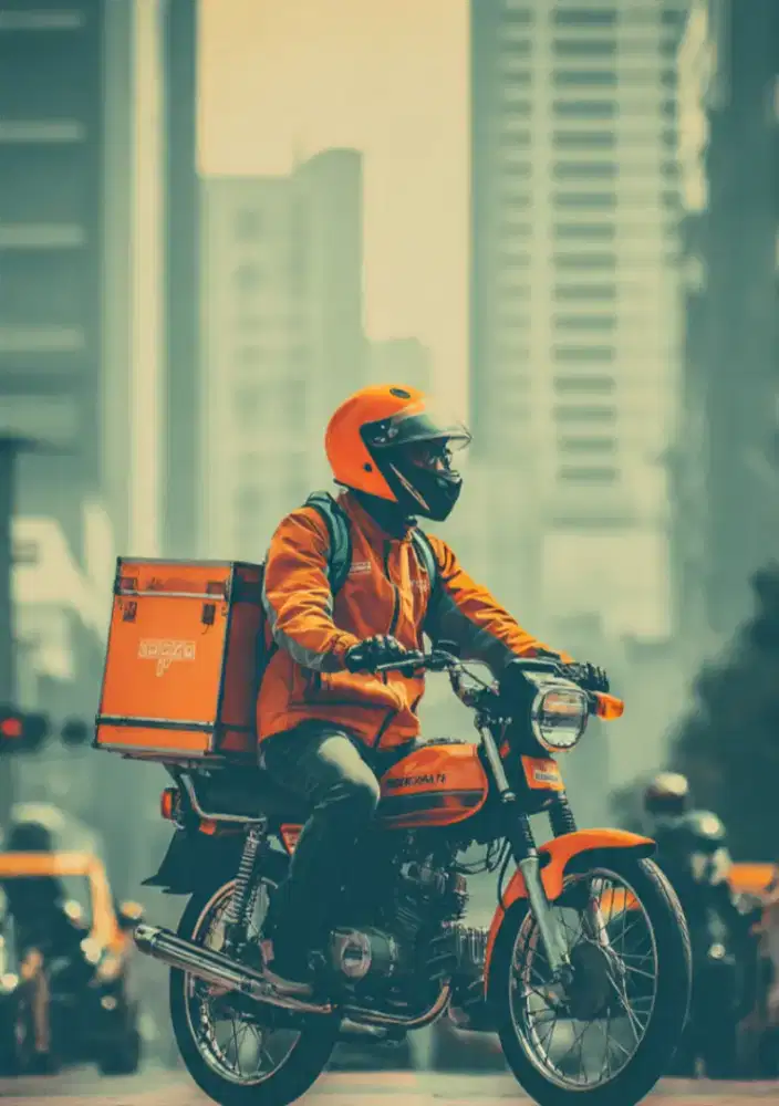 kurir motor Tangerang