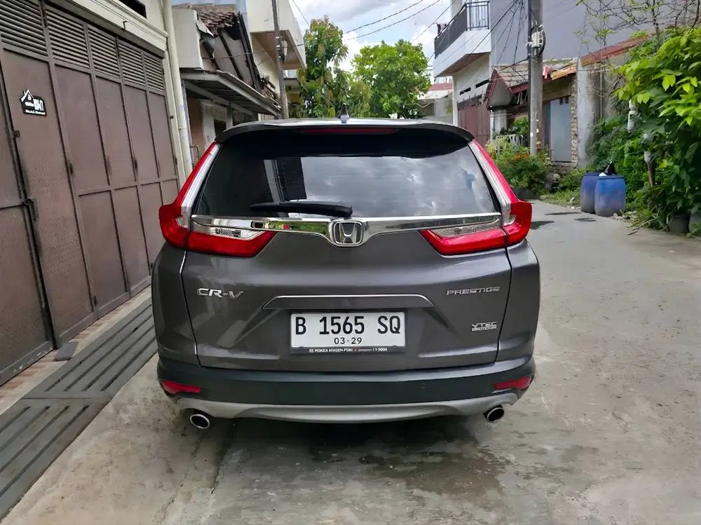Honda CR-V CRV Prestige 1.5 Turbo Matic AT Tahun 2018 Abu , 2019