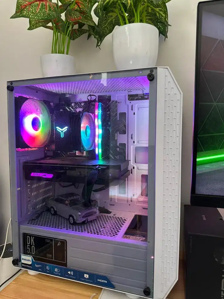 PC Gaming Komputer Core i5 SSD 256Gb HDD 1TB VGA MSI RX 5500XT
