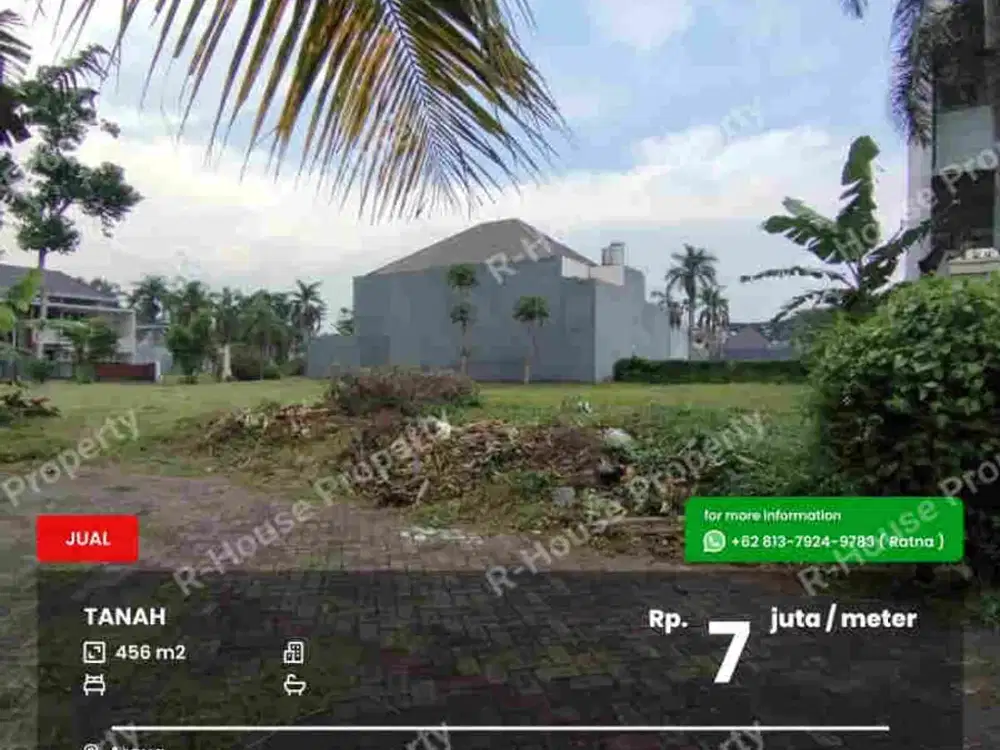 Tanah kuldesak plaza golf Araya
