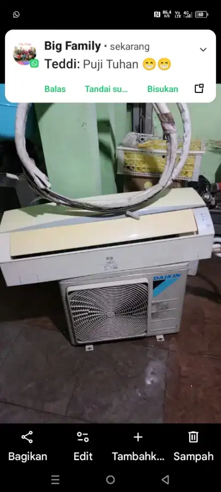 AC Daikin 1 PK model RV25CXV14
