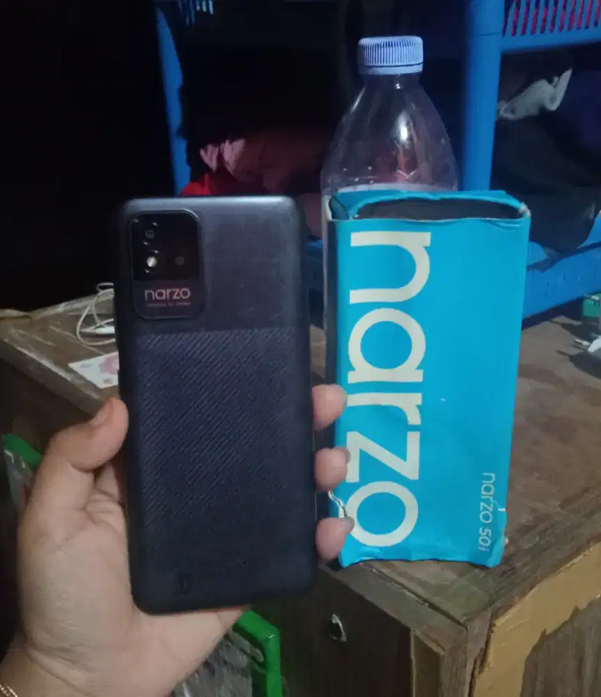 Realme narzo 50i ram 4/64 Fullset.