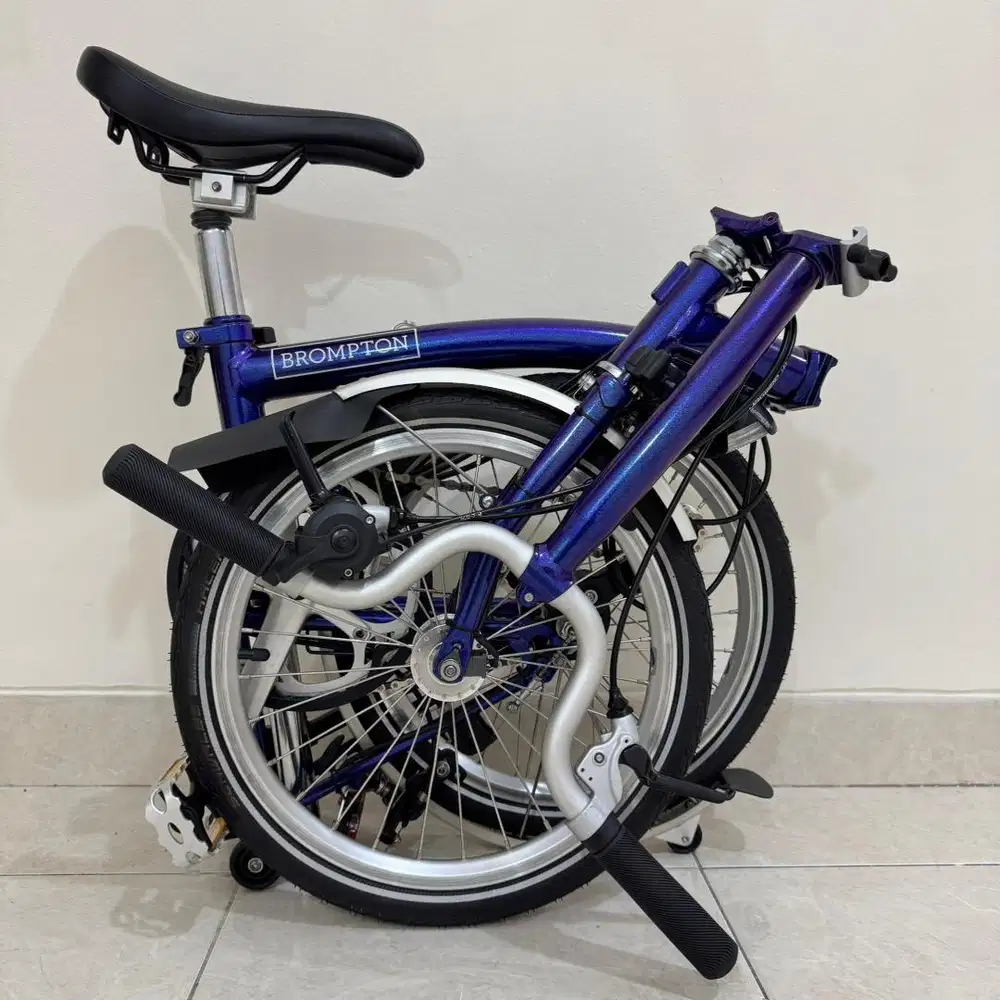 BROMPTON M3Ld PURPLE METALLIC 2019 - LIKE NEW