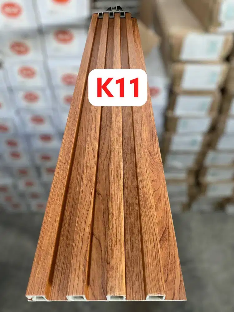 Wood Panel WPC / Wall Panel PVC / Woodpanel Wallpanel Kisi Kisi Dindin