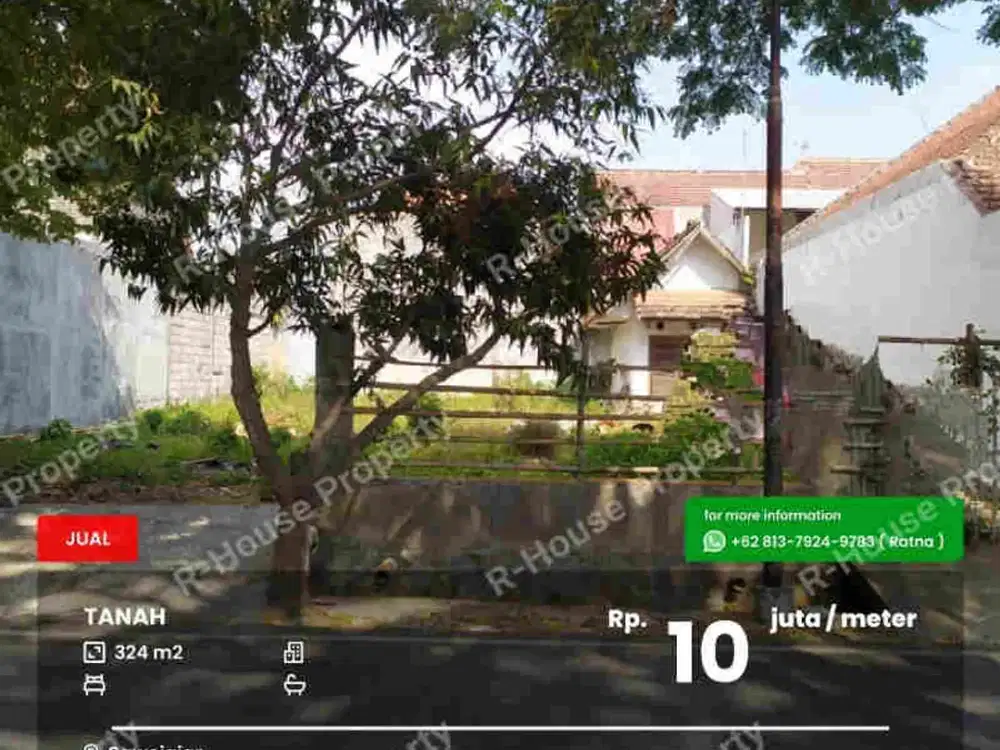 Tanah di poros jalan raya Kerinci Sawojajar 1