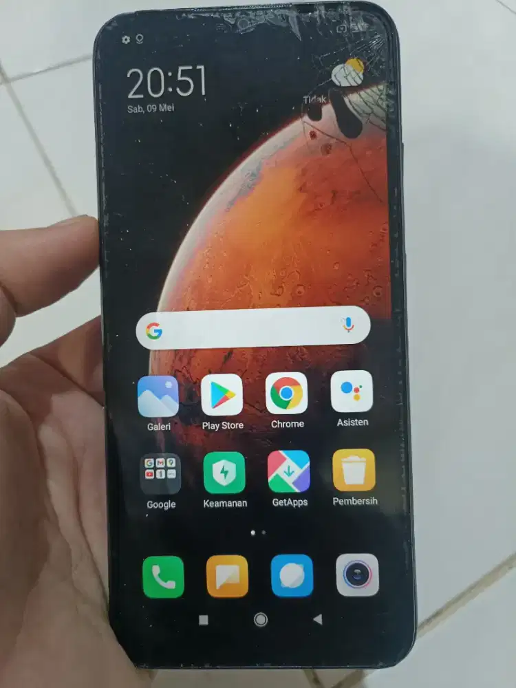 Second Xiaomi Redmi 9C ram 3/32gb ex resmi hp only mulus normal murah