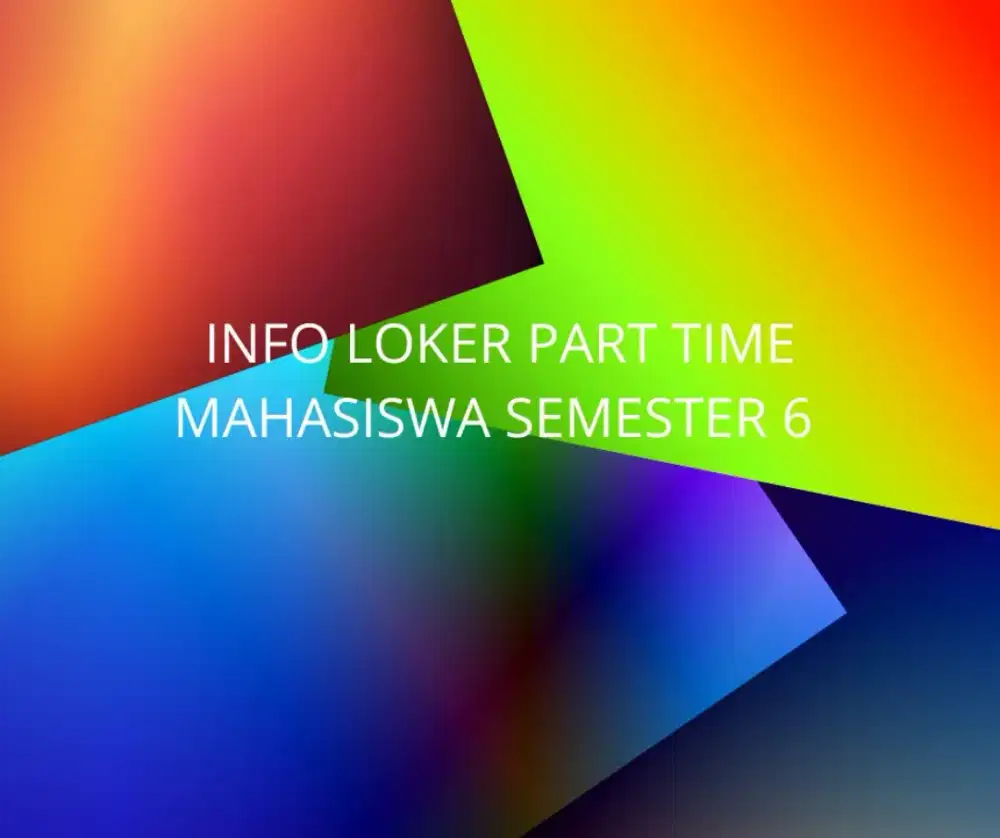 Membutuhkan Pekerjaan part time