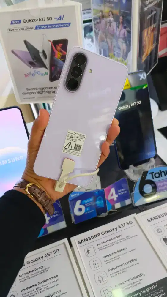 Cicilan Samsung A37 ram 8/128gb cuma pakai ktp