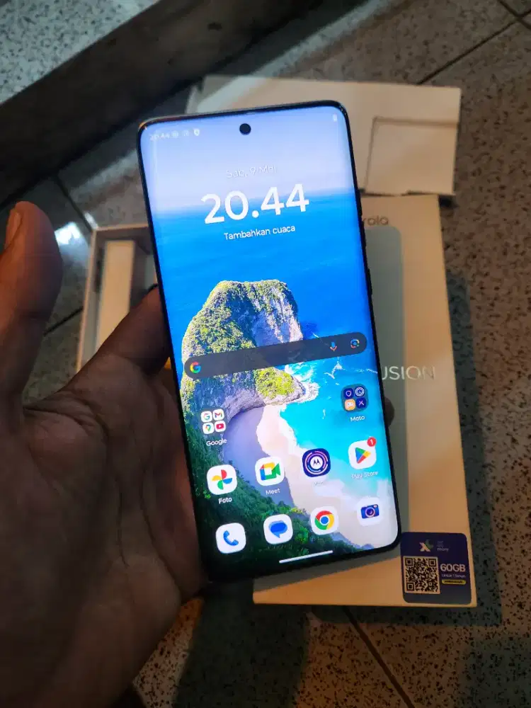 Motorola edge 60 fusion 12/256 garansi panjang