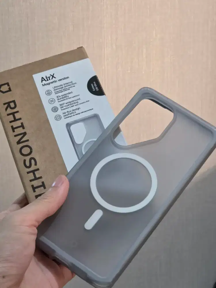 Rhinoshield Air X Samsung Galaxy S26 Ultra Flux Gray Magnetic