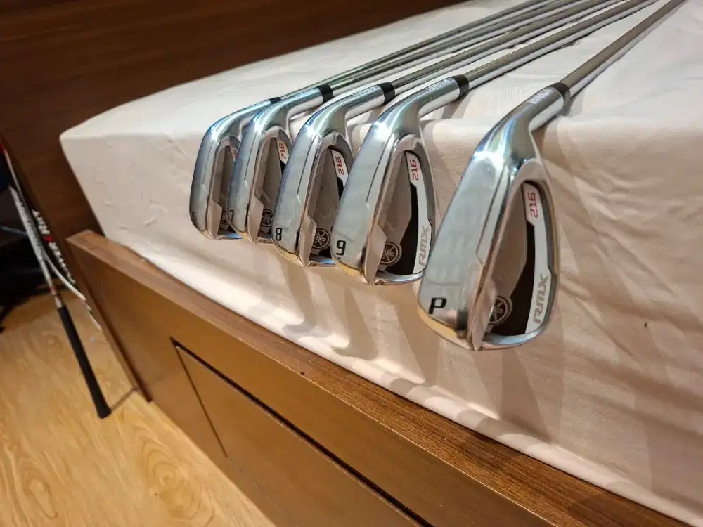 Yamaha RMX 216, iron set 6789P, flex R, shaft besi