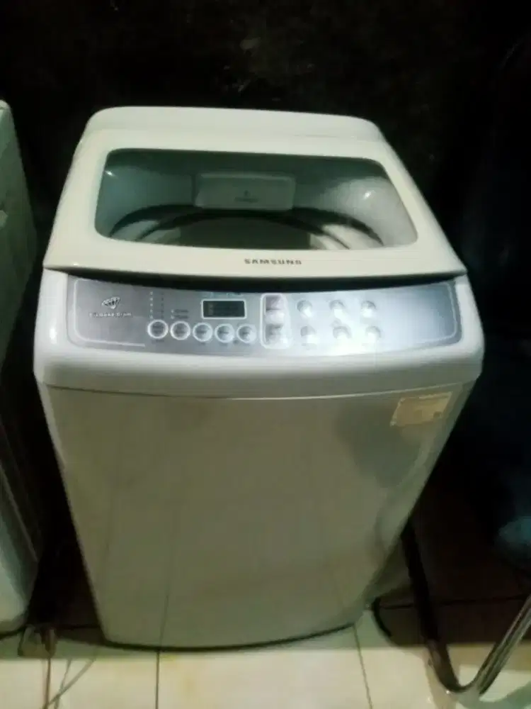 mesin cuci top loading samsung mulus bgt luar dalam