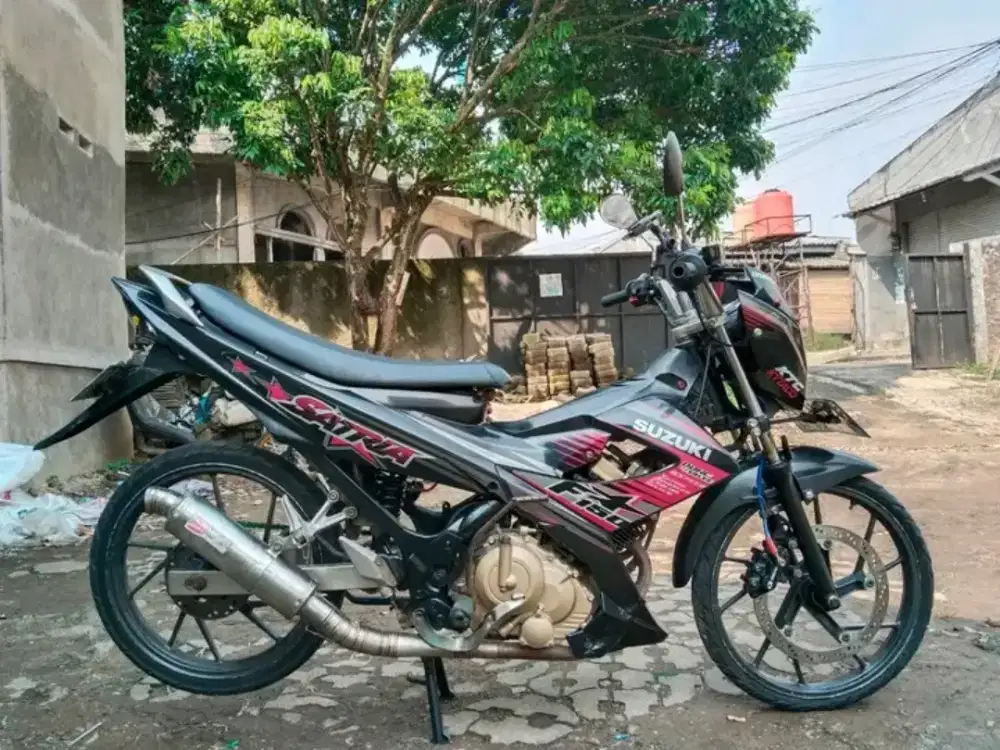SUZUKI SATRIA FU FACELIFT 2013 SS LENGKAP MESIN BODY OK