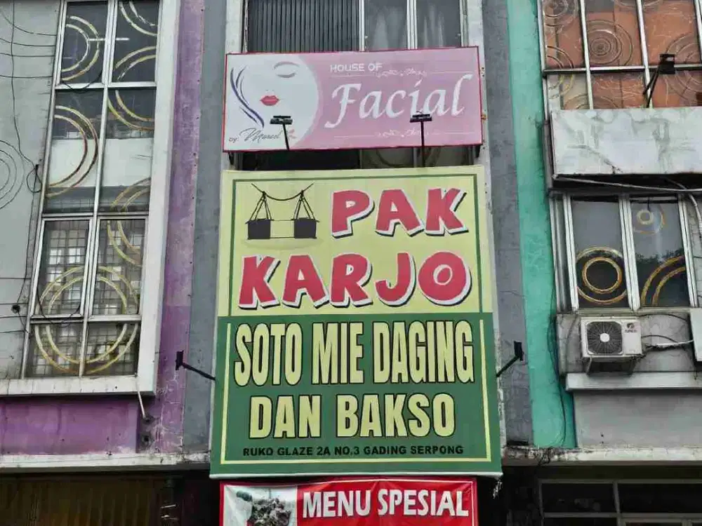 Ruko 3 lantai hadap jalan raya termurah
