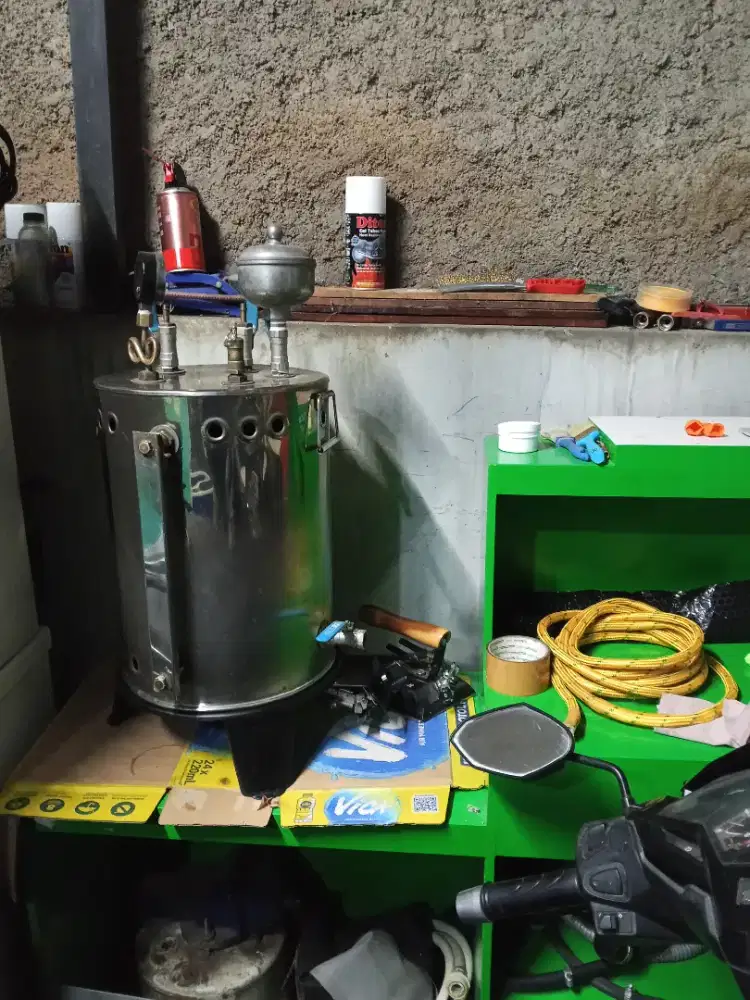 Boiler setrika uap 10 liter bagus