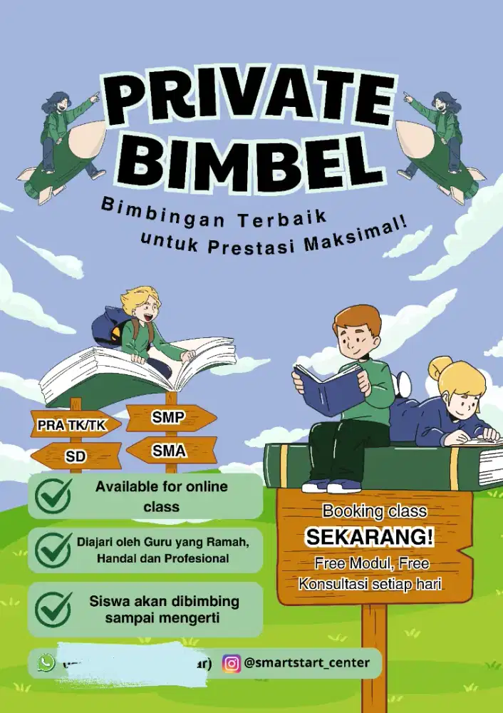 Bimbingan belajar terbaik, untuk Prestasi yang Maksimal!!