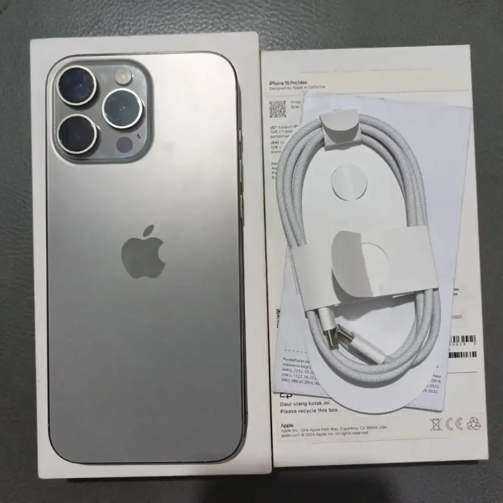 Iphone16promax 256gb 17,2juta