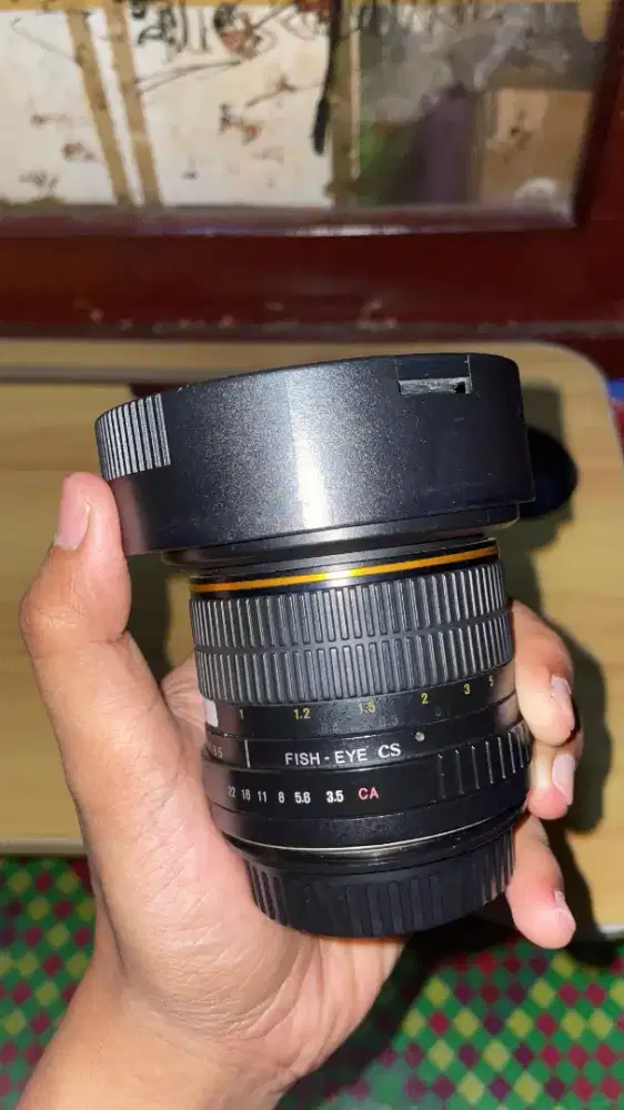 LENSA SAMYANG FISH EYES 8MM (for canon)