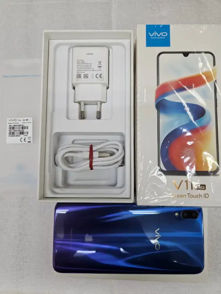 vivo v11 pro 6/64gb resmi antik istimewa