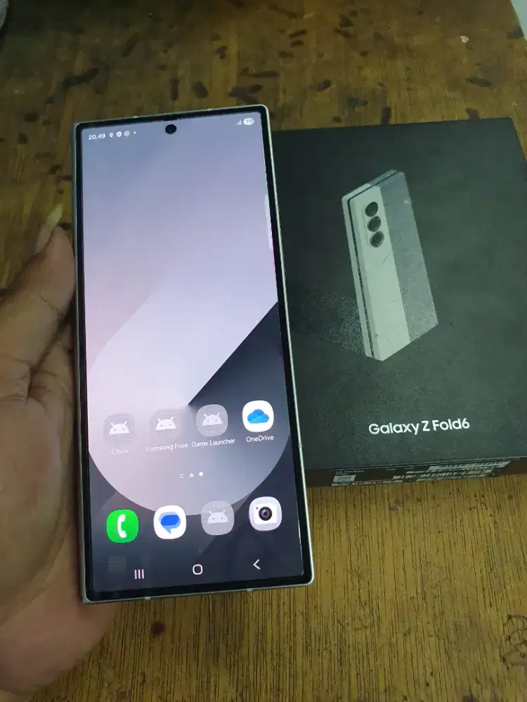 Samsung z fold 6 white 12/1tb resmi sein