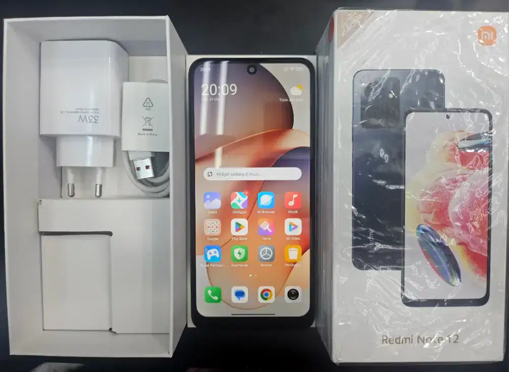Xiaomi Redminote 12 4G 6/128gb Fulset Ori