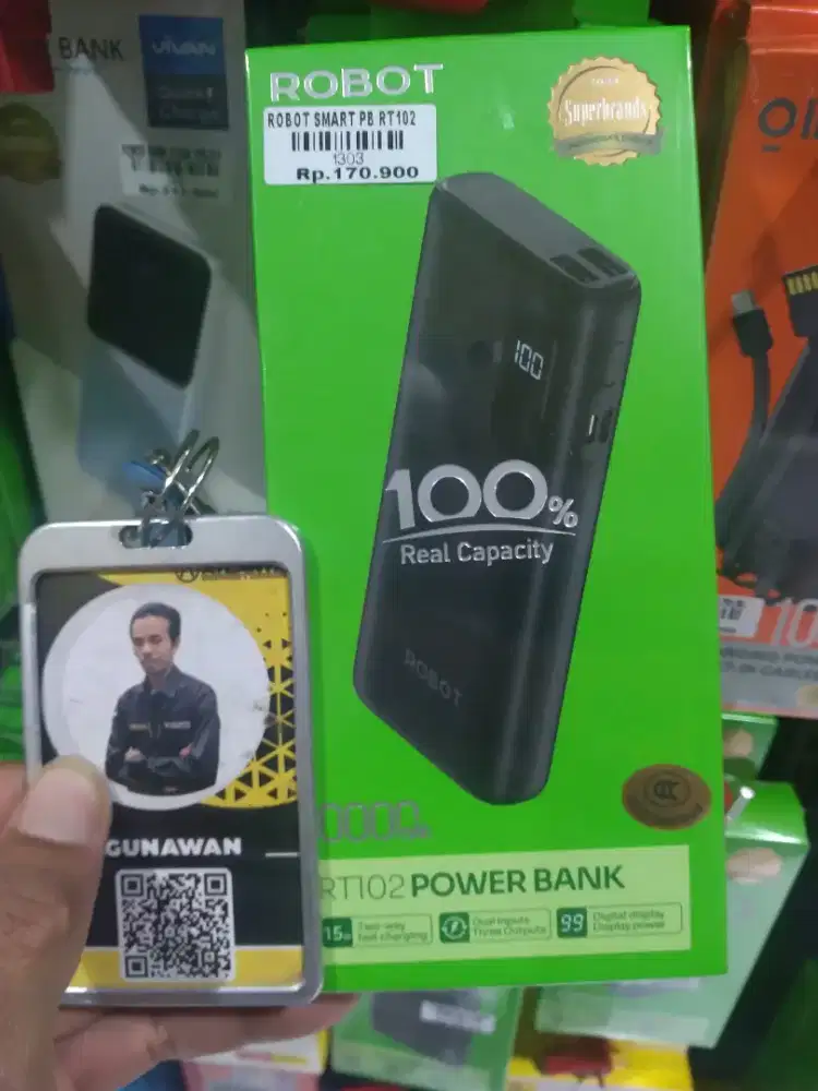 Power bank ROBOT RT102 ATLANTIS DAHSYAT