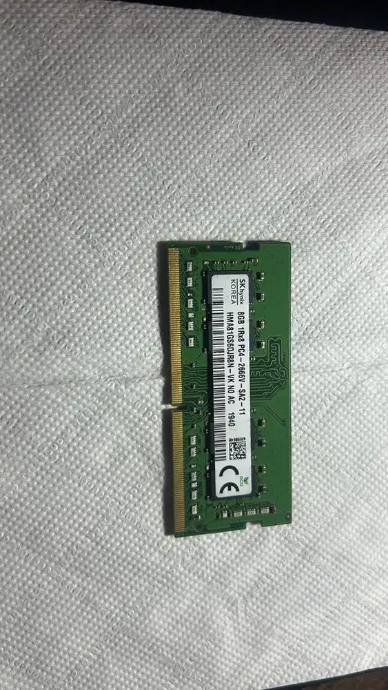 Memory Ram laptop 8 gb ddr4